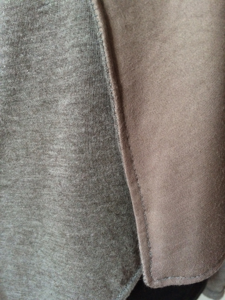 detail fabrics grey jersey jacket
